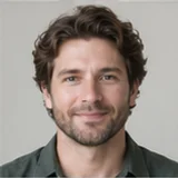 AI-generated illustrative avatar